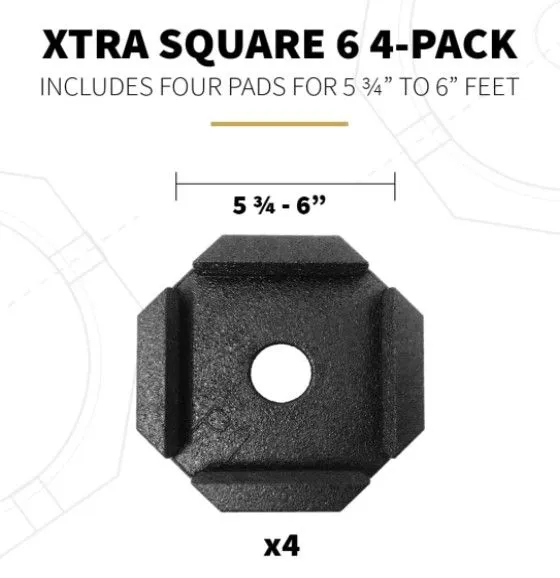SNAPPAD XTRA - 4 PK F/LCI JACK